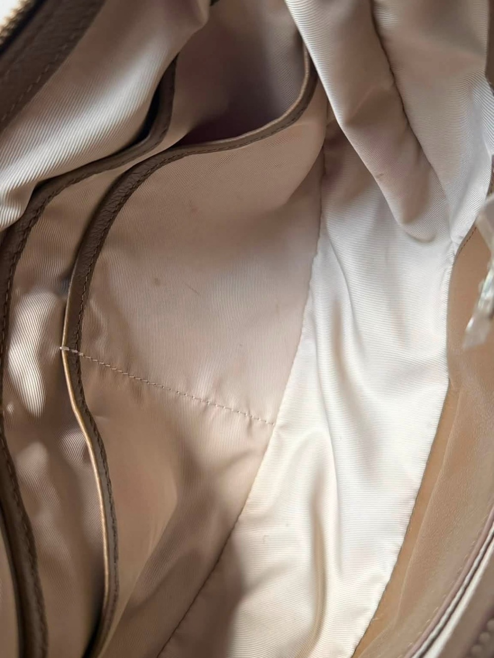 Mina Baie Leather Khloe in Teddy Color - Picture 11 of 11